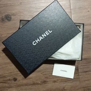 Empty Chanel shoe box